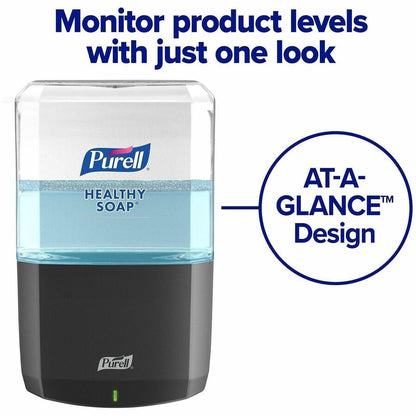 PURELL ES6 CRT HEALTHY SOAP Naturally Clean Foam, Naturally Clean Scent, 1.27 quart, 2/Carton (GOJ647102)