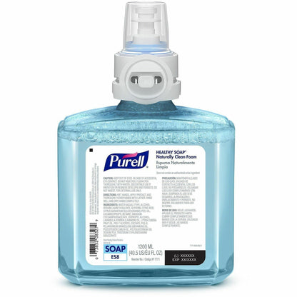 PURELL ES6 CRT HEALTHY SOAP Naturally Clean Foam, Naturally Clean Scent, 1.27 quart, 2/Carton (GOJ647102)