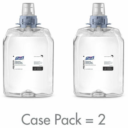 PURELL FMX-20 HEALTHY SOAP Fresh Scent Foam, 2.11 quart, 2/Carton (GOJ521502)