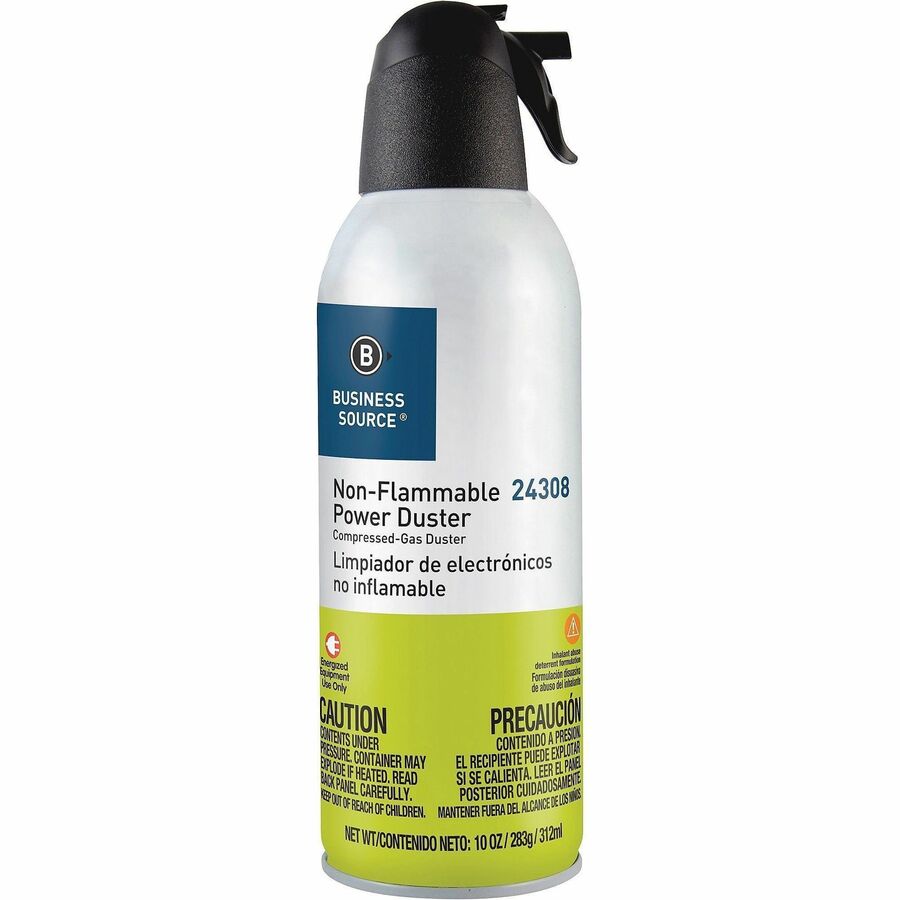 Business Source Nonflammable Power Duster, 10 oz, 2/Pack (BSN24309)