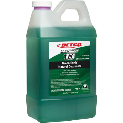 Betco Green Earth FastDraw 13 Natural Degreaser, Concentrate, 67.6 fl oz (BET2174700)