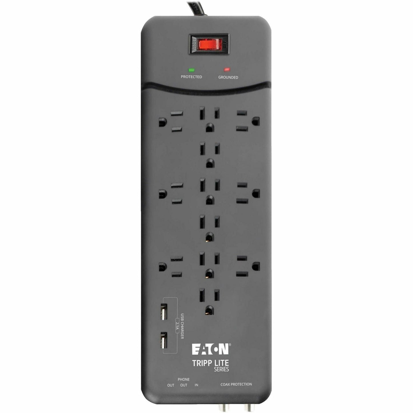 tripp-lite-series-protect-it-tlp128ttusbb-12-outlet-surge-suppressor-protector-12-x-nema-5-15r-2-x-usb-1800-va-4320-j-120-v-ac-input-phone-fax-modem-dsl-coaxial-cable-line-8-ft-trptlp128ttusbb_7