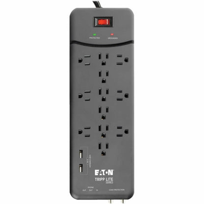 tripp-lite-series-protect-it-tlp128ttusbb-12-outlet-surge-suppressor-protector-12-x-nema-5-15r-2-x-usb-1800-va-4320-j-120-v-ac-input-phone-fax-modem-dsl-coaxial-cable-line-8-ft-trptlp128ttusbb_7