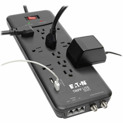 tripp-lite-series-protect-it-tlp128ttusbb-12-outlet-surge-suppressor-protector-12-x-nema-5-15r-2-x-usb-1800-va-4320-j-120-v-ac-input-phone-fax-modem-dsl-coaxial-cable-line-8-ft-trptlp128ttusbb_4