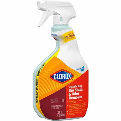 CloroxPro™ Disinfecting Bio Stain & Odor Remover Spray, 32 fl oz (CLO31903)