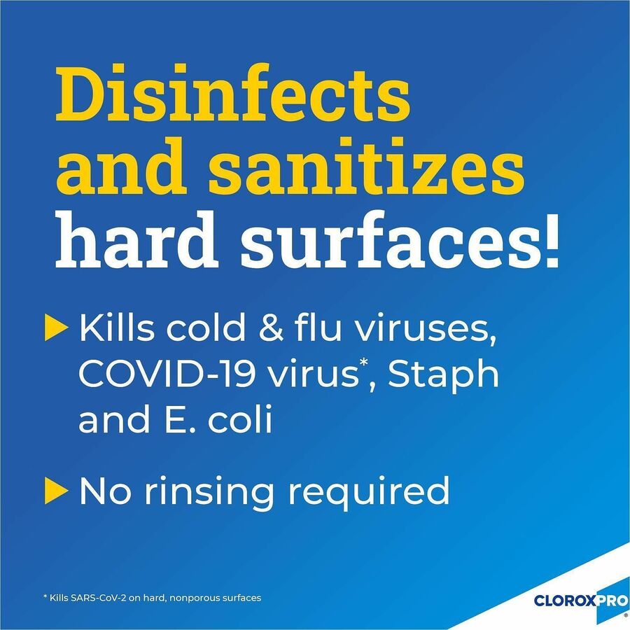 CloroxPro Anywhere Daily Disinfectant and Sanitizer Refill, 128 fl oz (4 quart) (CLO31651EA)