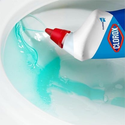 CloroxPro™ Toilet Bowl Cleaner with Bleach, Fresh Scent, 12/Carton, 30/Bundle (CLO00031BD)