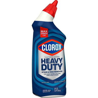 Clorox Toilet Bowl Cleanerr, 24 fl oz, Arctic Clean Scent, 12/Carton, 30 Carton/Bundle (CLO00275BD)