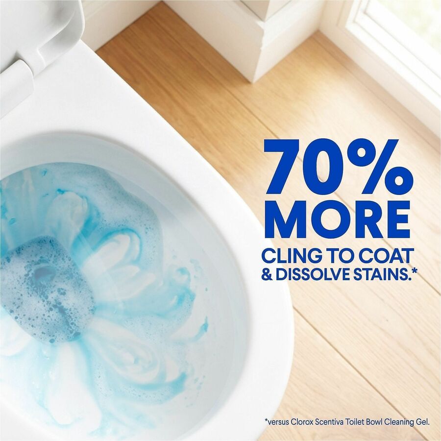 Clorox Toilet Bowl Cleanerr, 24 fl oz, Arctic Clean Scent, 12/Carton, 30 Carton/Bundle (CLO00275BD)