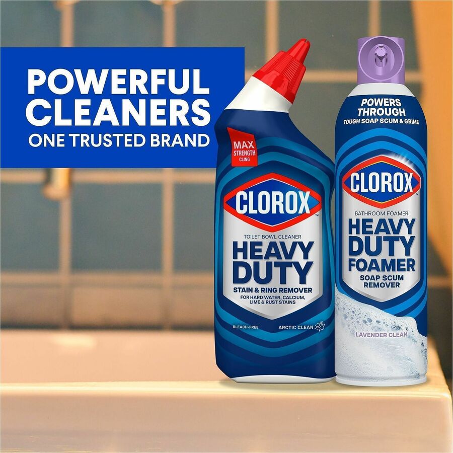 Clorox Toilet Bowl Cleanerr, 24 fl oz, Arctic Clean Scent, 12/Carton, 30 Carton/Bundle (CLO00275BD)