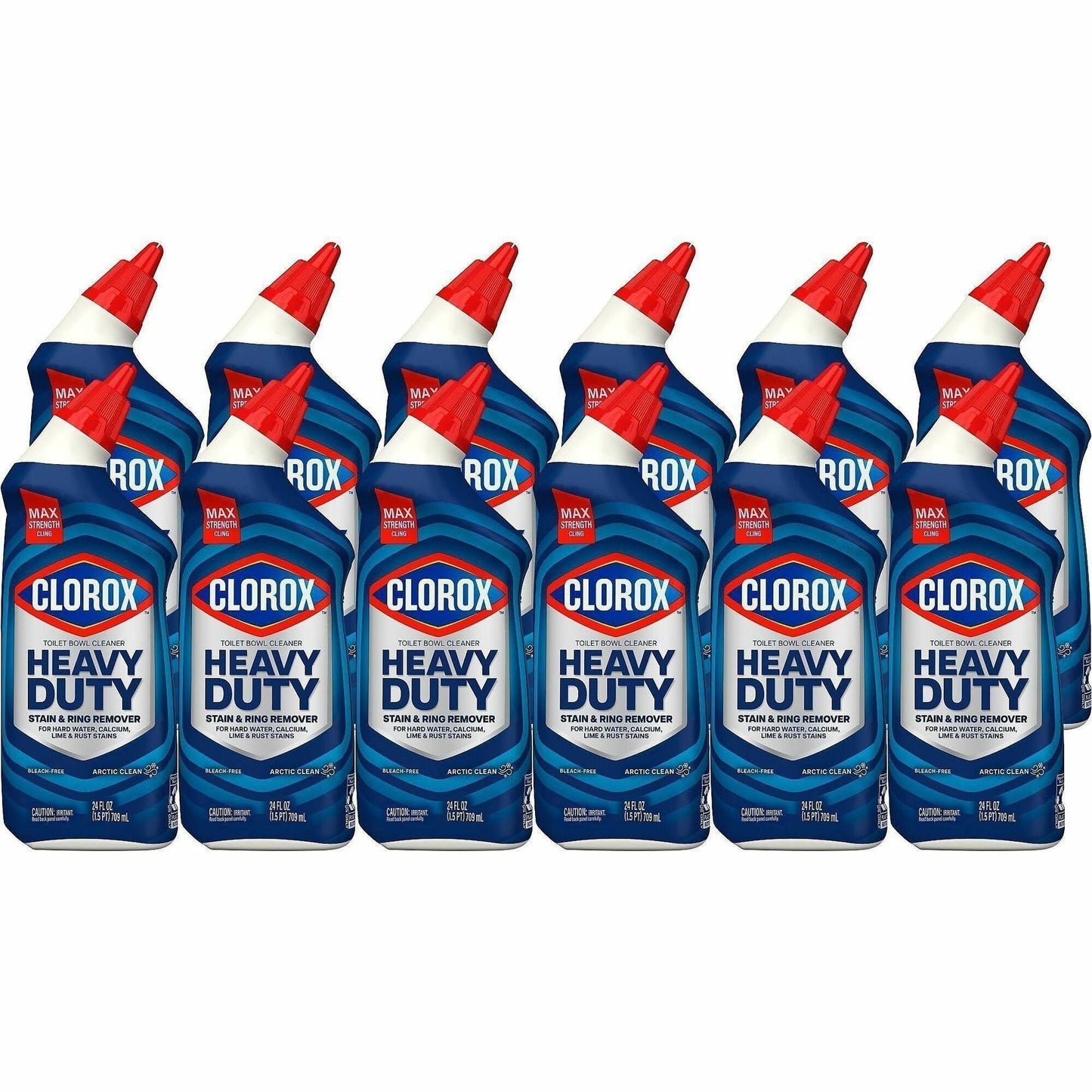 Clorox Toilet Bowl Cleaner, 24 fl oz, Arctic Clean Scent, 2/Pallet (CLO00275PL)