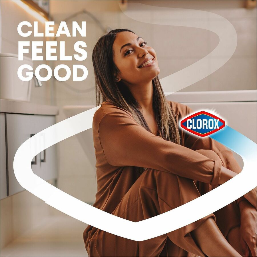 Clorox Toilet Bowl Cleaner, 24 fl oz, Arctic Clean Scent, 2/Pallet (CLO00275PL)