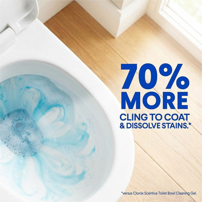 Clorox Toilet Bowl Cleaner, 24 fl oz, Arctic Clean Scent, 2/Pallet (CLO00275PL)