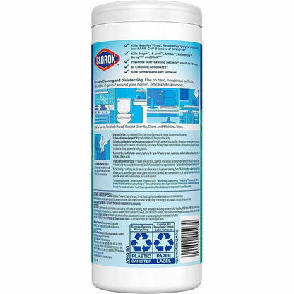 Clorox Disinfecting Cleaning Wipes, Fresh Scent, 35/Tub, 12/Carton, 70 Carton/Pallet (CLO01593PL)