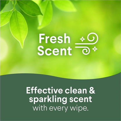 Clorox Disinfecting Bleach-Free Cleaning Wipes, Fresh Scent, 75/Tub, 6 Tubs/Carton, 40 Cartons/Bundle (CLO01656BD)