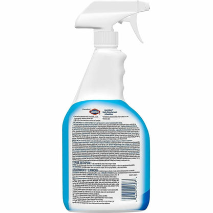 CloroxPro™ Anywhere Daily Disinfectant and Sanitizer, 32 fl oz, 12/Carton, 216 Bottles/Bundle (CLO01698BD)