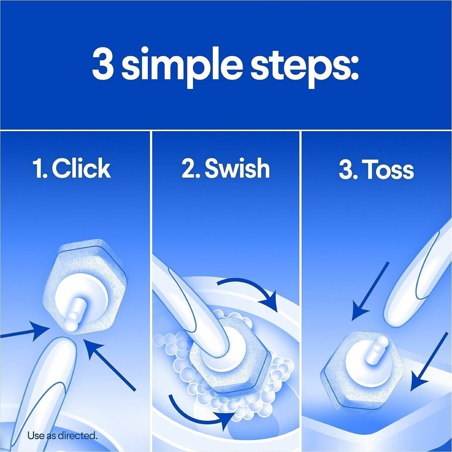 Clorox Toilet Wand Disposable Toilet Cleaning System, 6 Packs/Carton, 36/Pallet (CLO03191PL)
