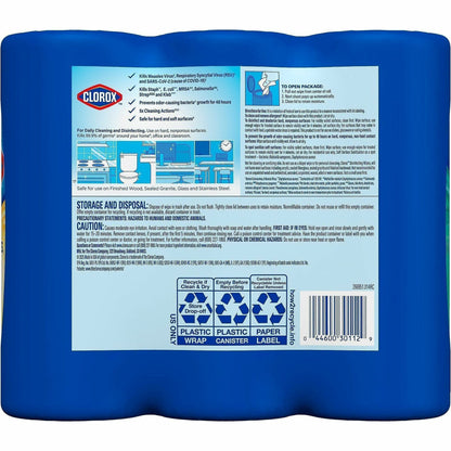 Clorox Disinfecting Cleaning Wipes Value Pack, 35/Tub, 3/Pack, 5 Pack/Carton 45 Carton/Pallet (CLO30112PL)