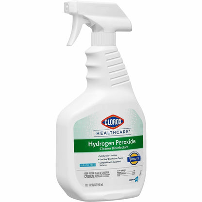 Clorox Healthcare Hydrogen Peroxide Cleaner Disinfectant Spray, 32 fl o, 9/Carton, 24 Cartons/Bundle (CLO30828BD)