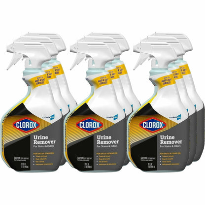 CloroxPro™ Bleach-free Urine Remover for Stains and Odors Spray, 32 fl oz, 9/Carton, 432 Bottles/Pallet (CLO31036PL)