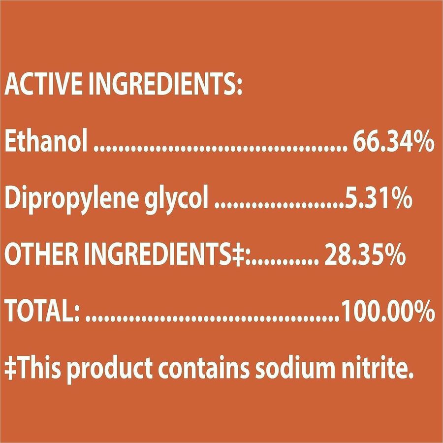 CloroxPro™ 4 in One Disinfectant & Sanitizer, 14 fl oz, Fresh Citrus Scent, 12/Carton, 133/Pallet (CLO31043PL)