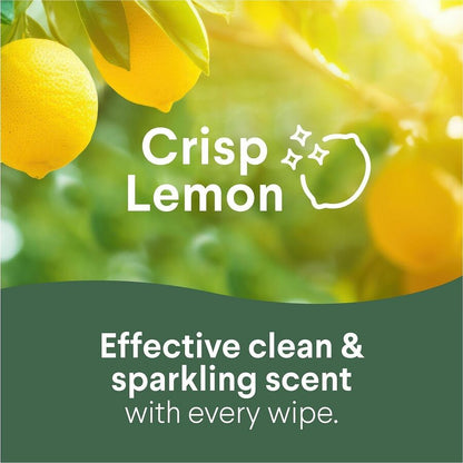 Clorox Disinfecting Cleaning Wipes Flex Pack, Crisp Lemon Scent, 75/Pack, 6 Pack/Carton, 50 Carton/Bundle (CLO31404BD)