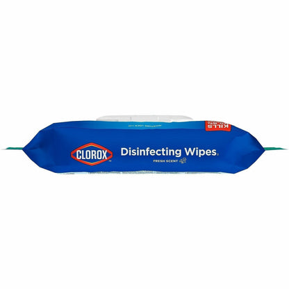 Clorox Disinfecting Cleaning Wipes Flex Pack, Fresh Scent, 75/Pack, 6 Pack/Carton, 100 Carton/Pallet (CLO31430PL)