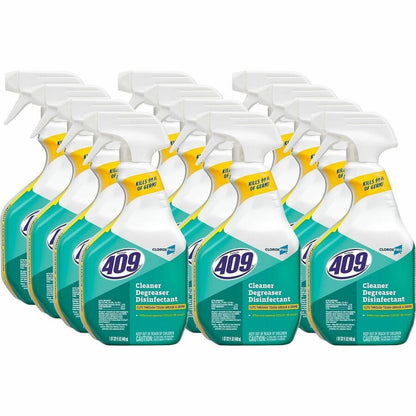 CloroxPro™ Formula 409 Cleaner Degreaser Disinfectant Spray, 32 fl oz, 12/Carton, 36 Carton/Pallet (CLO35306PL)