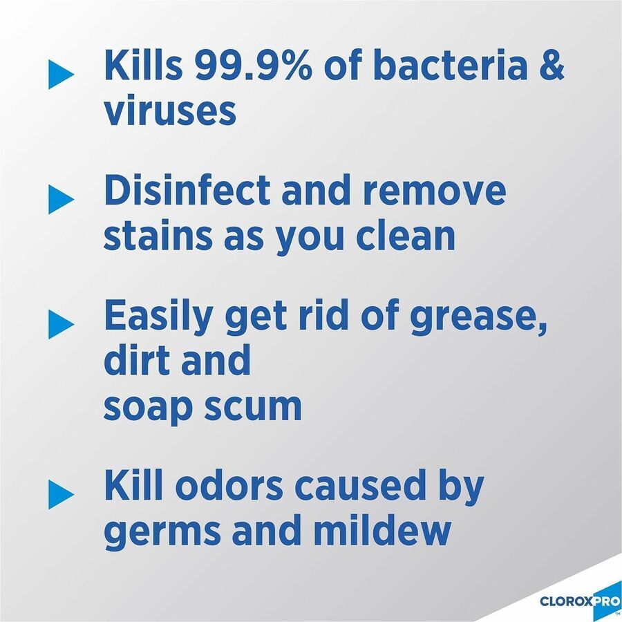 CloroxPro™ Clean-Up Disinfectant Cleaner Spray with Bleach, 32 fl oz, 9/Carton, 24/Bundle (CLO35417BD)