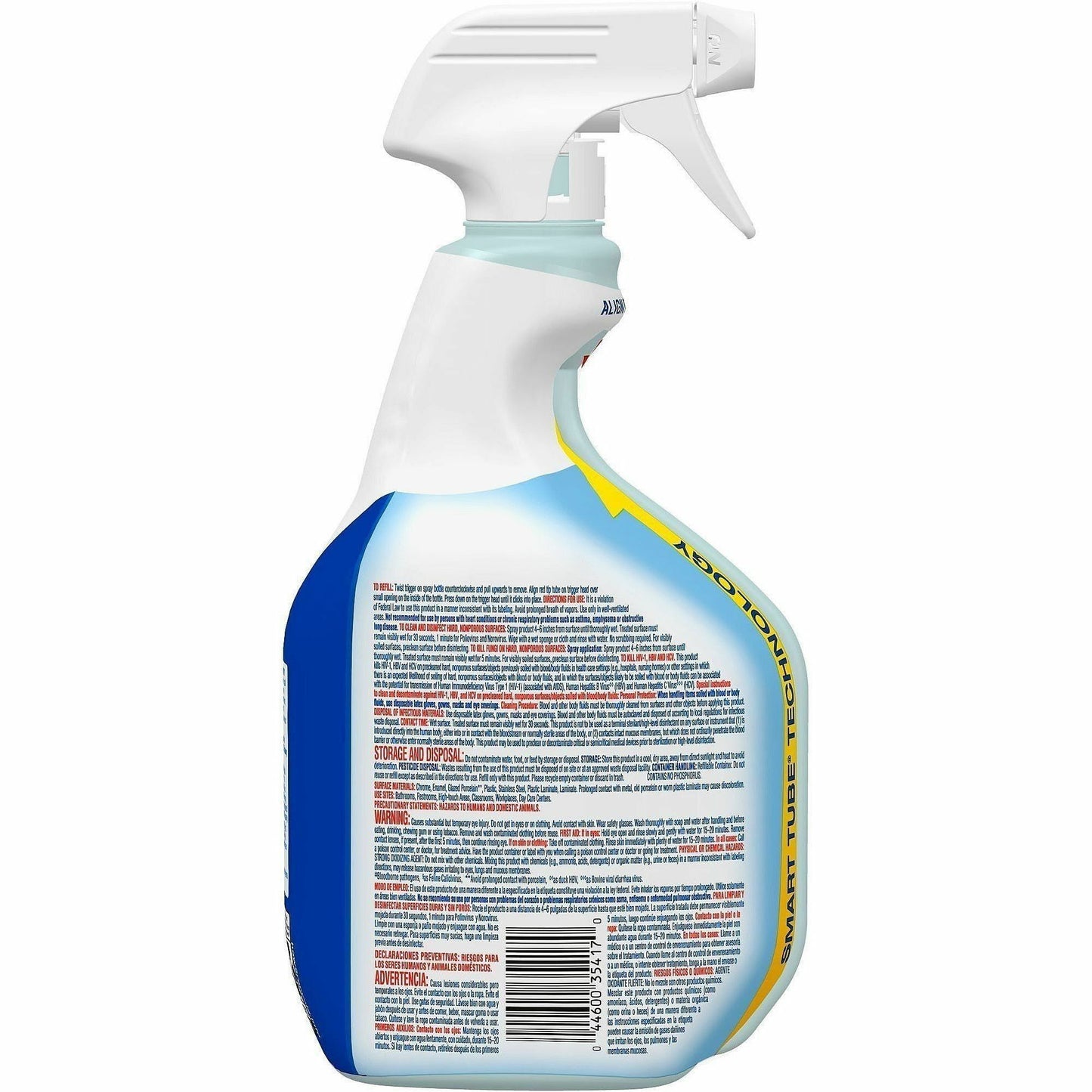 CloroxPro™ Clean-Up Disinfectant Cleaner Spray with Bleach, 32 fl oz, 9/Carton, 48/Pallet (CLO35417PL)
