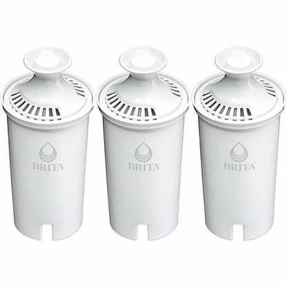 Brita Replacement Water Filter for Pitchers, 3/Pack, 42/Bundle, 2/Pallet (CLO35503PL)