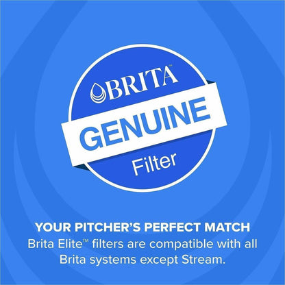Brita Replacement Water Filter for Pitchers, 3/Pack, 42/Bundle, 2/Pallet (CLO35503PL)