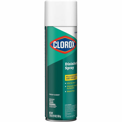 CloroxPro™ Disinfecting Spray, 19 fl oz, Fresh Scent, 12/Carton, 72 Carton/Pallet (CLO38504PL)
