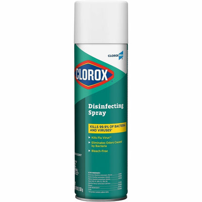 CloroxPro™ Disinfecting Spray, 19 fl oz, Fresh Scent, 12/Carton, 72 Carton/Pallet (CLO38504PL)