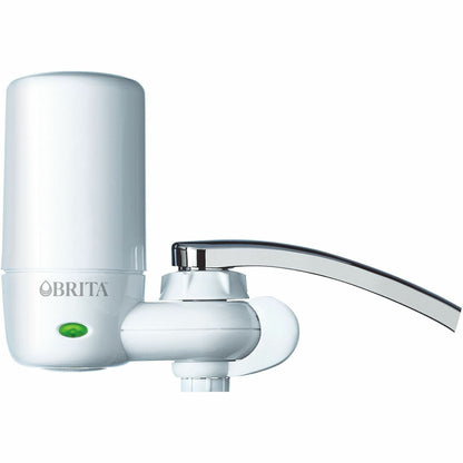 Brita Faucet Mount System with Elite Advanced Replacement Filter, 4/Carton, 54/Bundle (CLO42201BD)