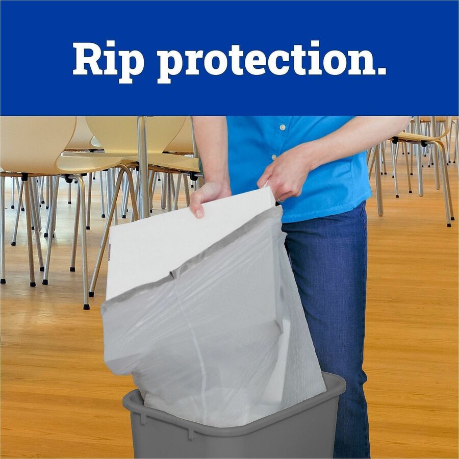 CloroxPro™ Glad ForceFlex Tall Kitchen Drawstring Trash Bags, 13 gal, 100/Box, 156/Pallet (CLO70427PL)