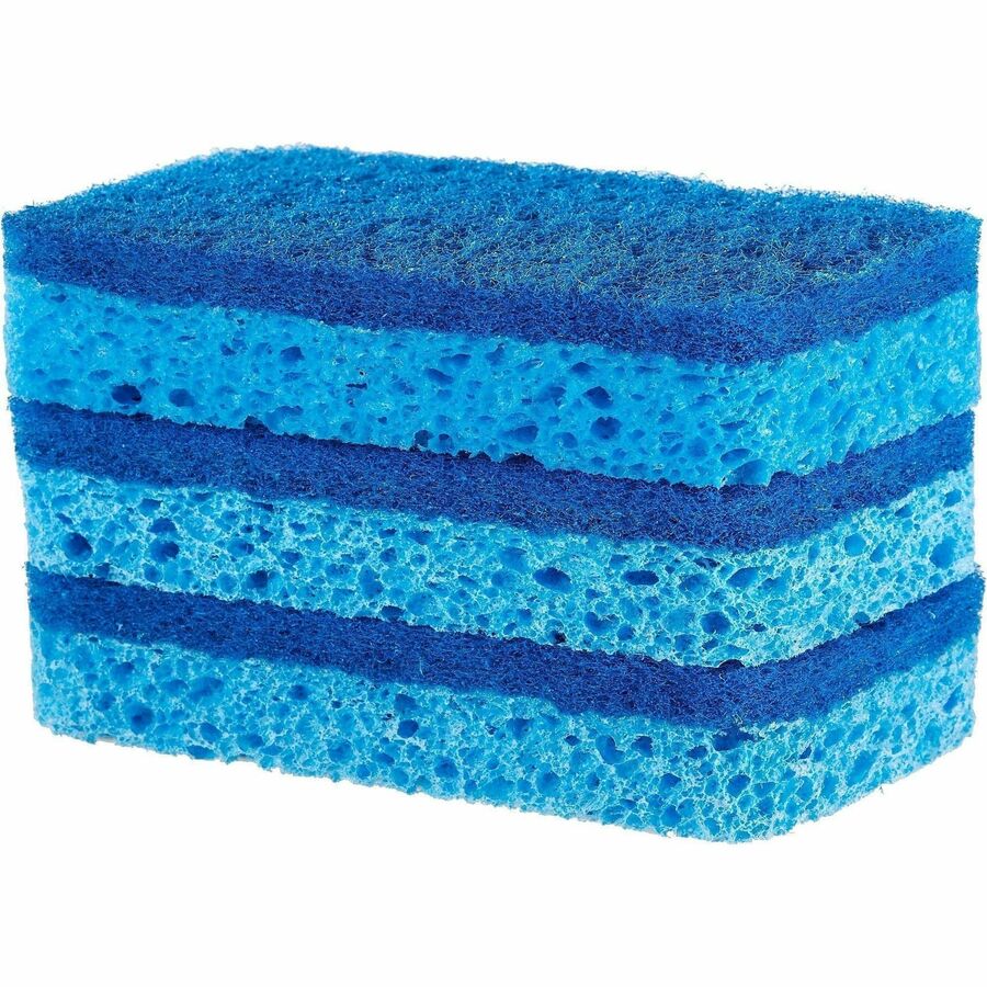 S.O.S All Surface Scrubber Sponge, 3/Pack, 8 Packs/Carton, 84 Cartons/Bundle (CLO91028BD)