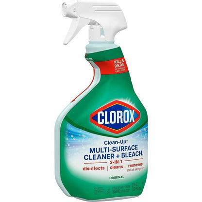 Clorox Clean-Up Multi-Surface Cleaner with Bleach, Spray, 32 fl oz, Original Scent (CLO31221)