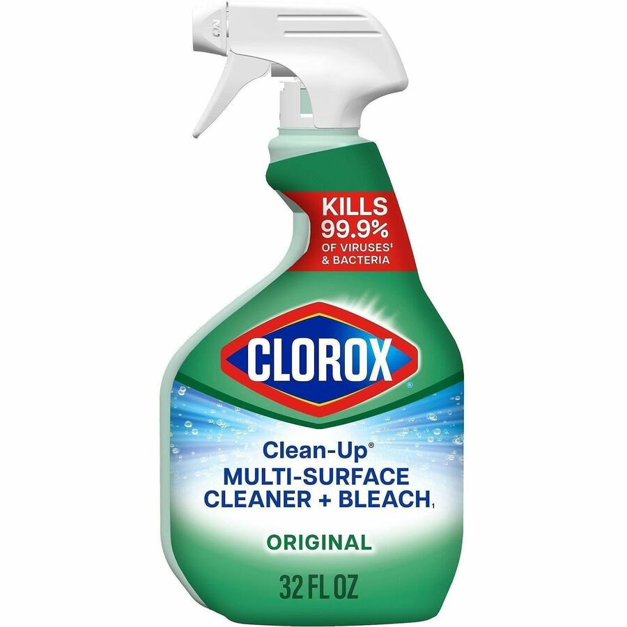 Clorox Clean-Up Multi-Surface Cleaner with Bleach, Spray, 32 fl oz, Original Scent (CLO31221)
