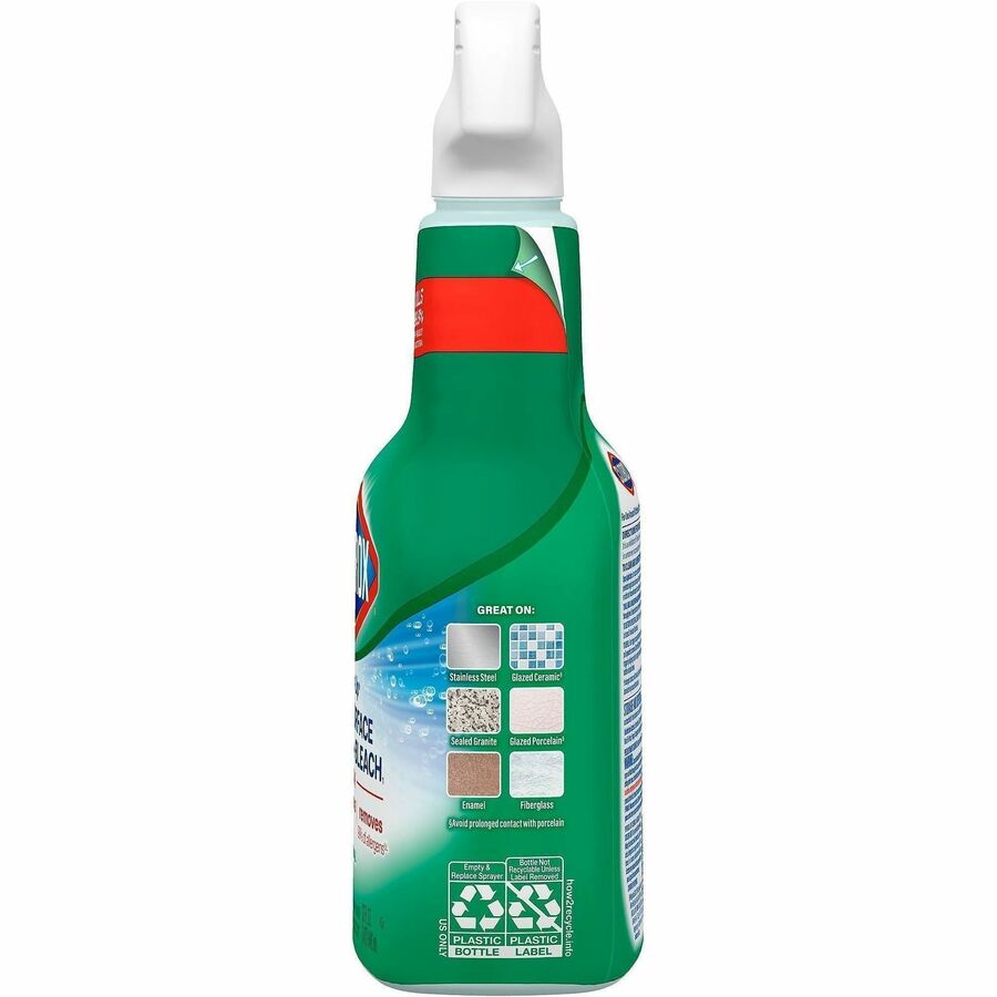 Clorox Clean-Up Multi-Surface Cleaner with Bleach, Spray, 32 fl oz, Original Scent (CLO31221)