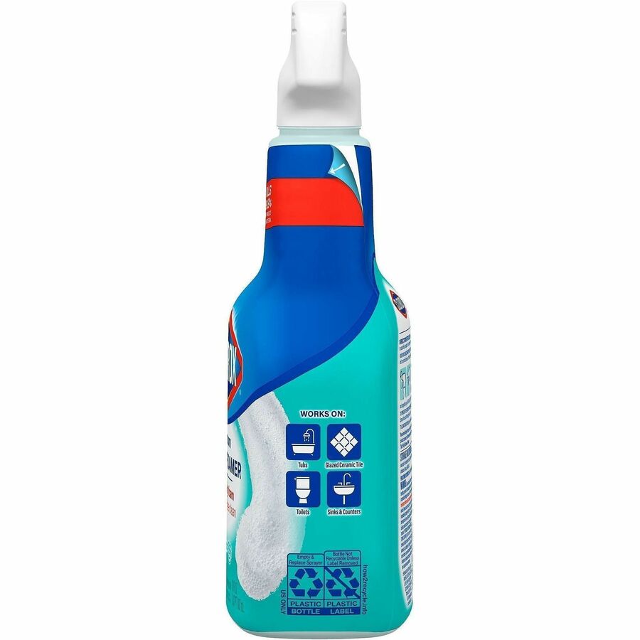 Clorox Disinfecting Bathroom Foamer with Bleach, 30 fl oz (0.9 quart), Ocean Mist Scent (CLO30614EA)