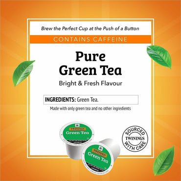 Twinings of London Tea Green Tea K-Cup, 24/Box (TWG08759)