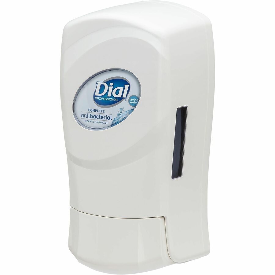 Dial Professional FIT Manual Foam Soap Dispenser, 1.27 quart, Ivory (DIA16656EA)