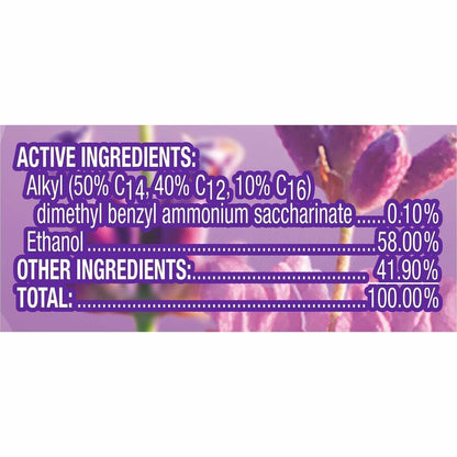Lysol Fabric Disinfectant Spray, 15 fl oz, Lavender Fields Scent, 12/Carton (RAC94121CT)