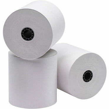 ICONEX 1-ply Blended Bond Paper Roll, 3" x 165 ft, White, 50/Carton (ICX90742239)