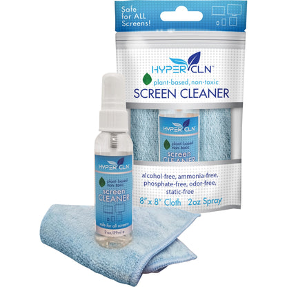 Falcon HyperClean Plant-based Screen Cleaner Kit, 2 fl oz (FALHCN2)