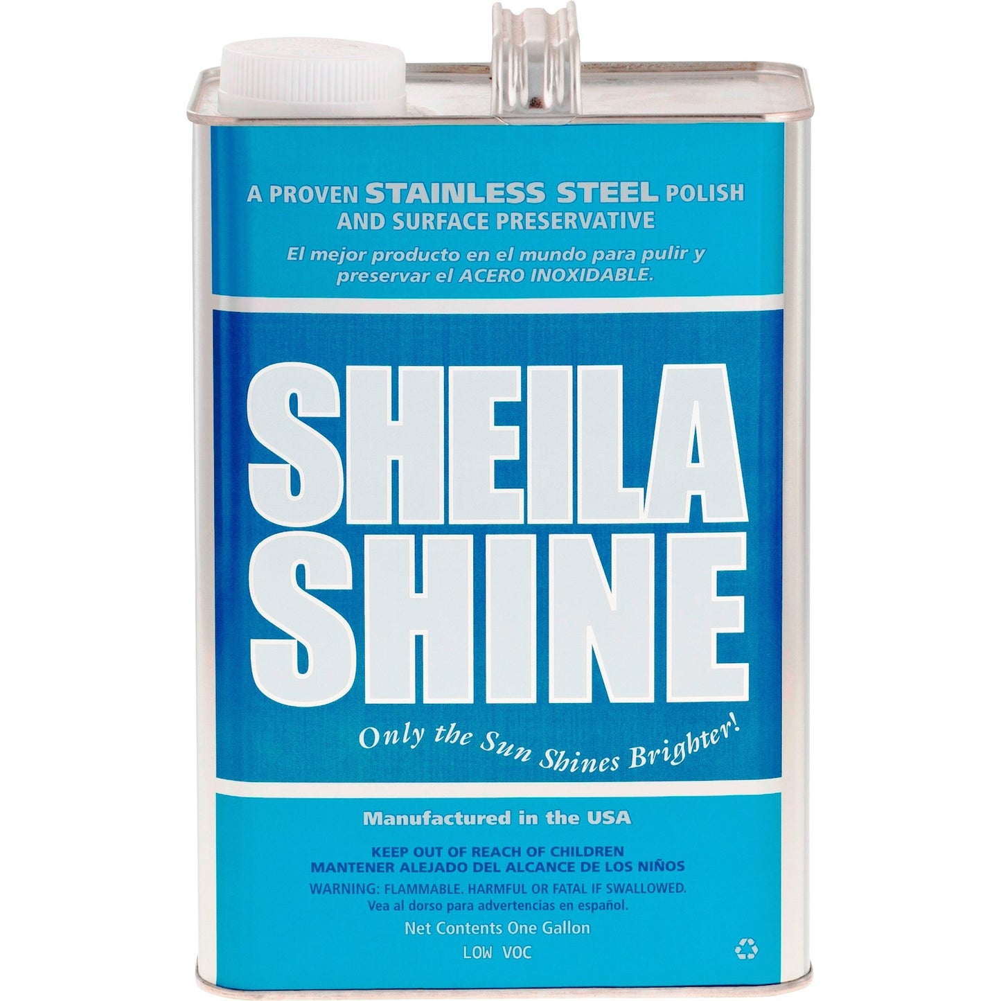 Sheila Shine Cleaner Polish, 128 fl oz (4 quart) (SSISSCA128EA)