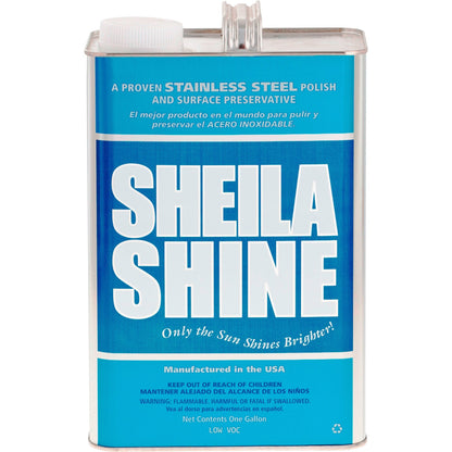 Sheila Shine Cleaner Polish, 128 fl oz (4 quart) (SSISSCA128EA)