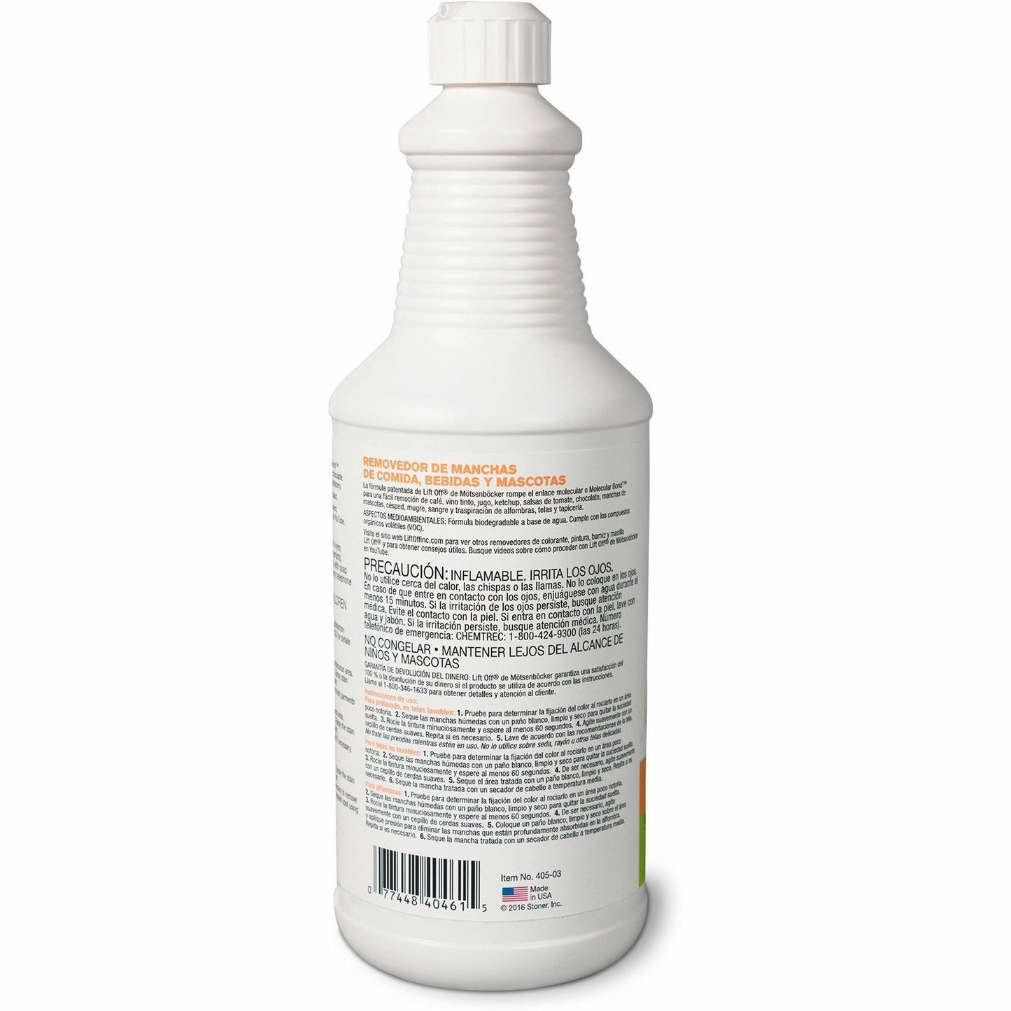 MÃ¶tsenbÃ¶cker's Lift Off Food/Drink/Pet Stain Remover, 32 fl oz (MOT40503)