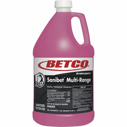 Betco Symplicity Sanibet MultiRange Sanitizer, Concentrate, 128 fl oz (BET2370400)